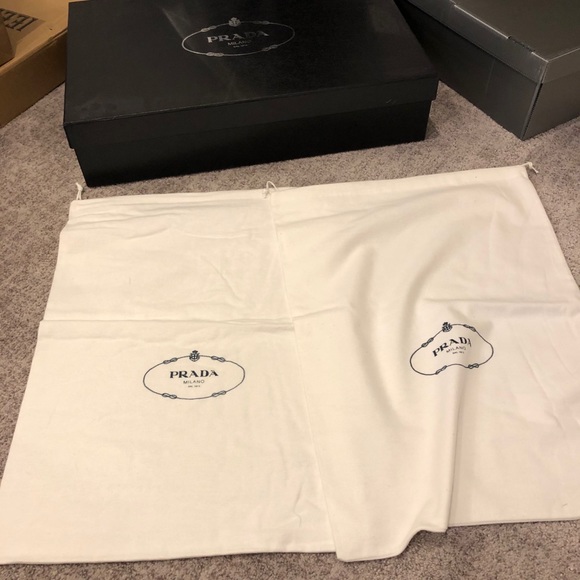 Large Prada Box w/ 2 Dust Bags - Picture 5 of 8